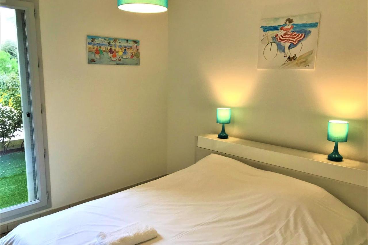 Centre Juan Les Pins 1 Bedroom With Ac, Swimming Pool And Parking Buitenkant foto