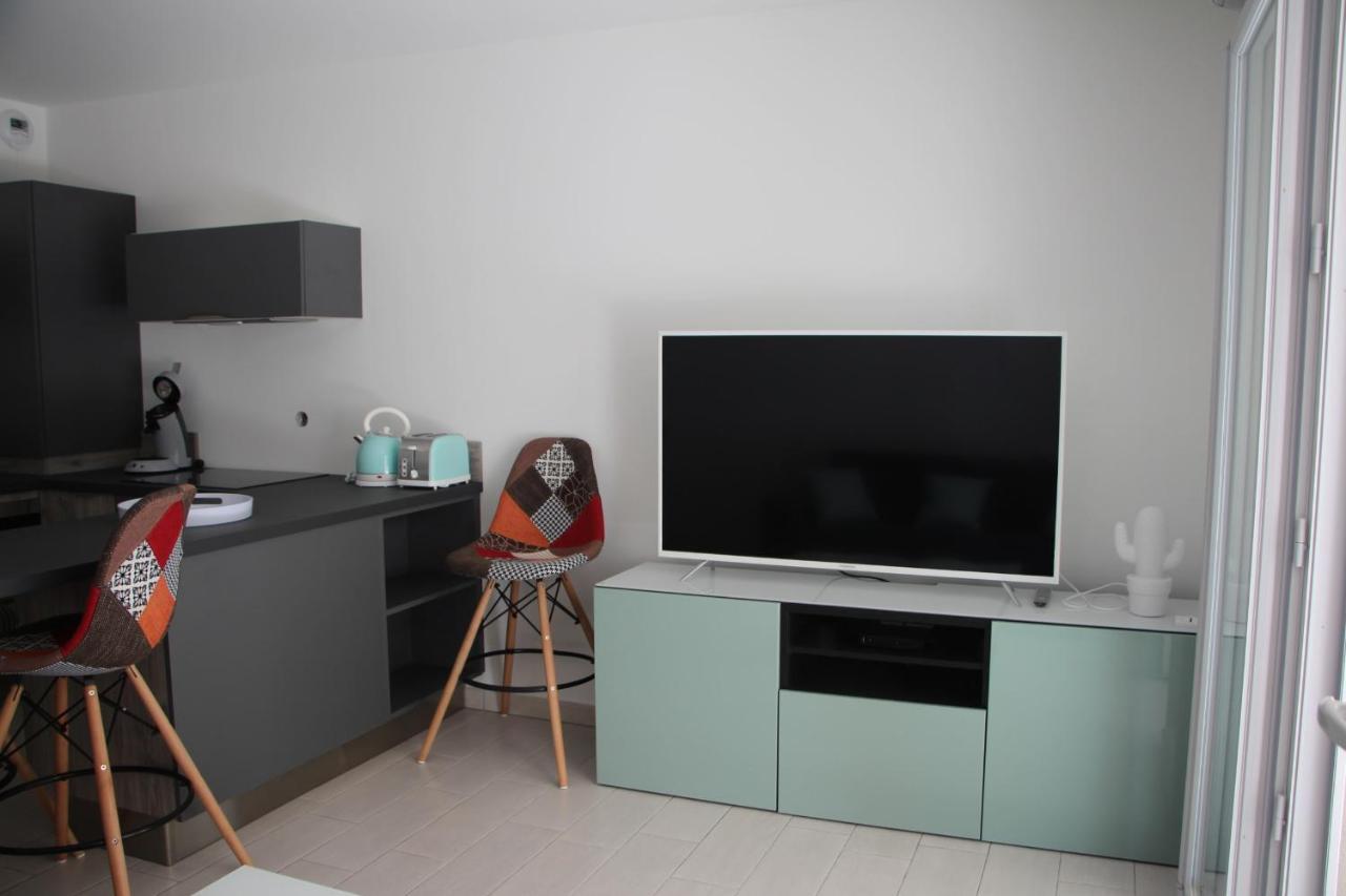 Centre Juan Les Pins 1 Bedroom With Ac, Swimming Pool And Parking Buitenkant foto